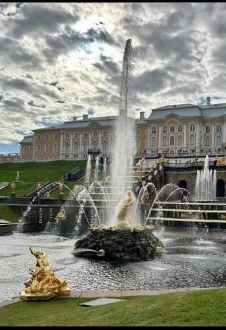 Экскурсия в Петергоф. Большой дворец