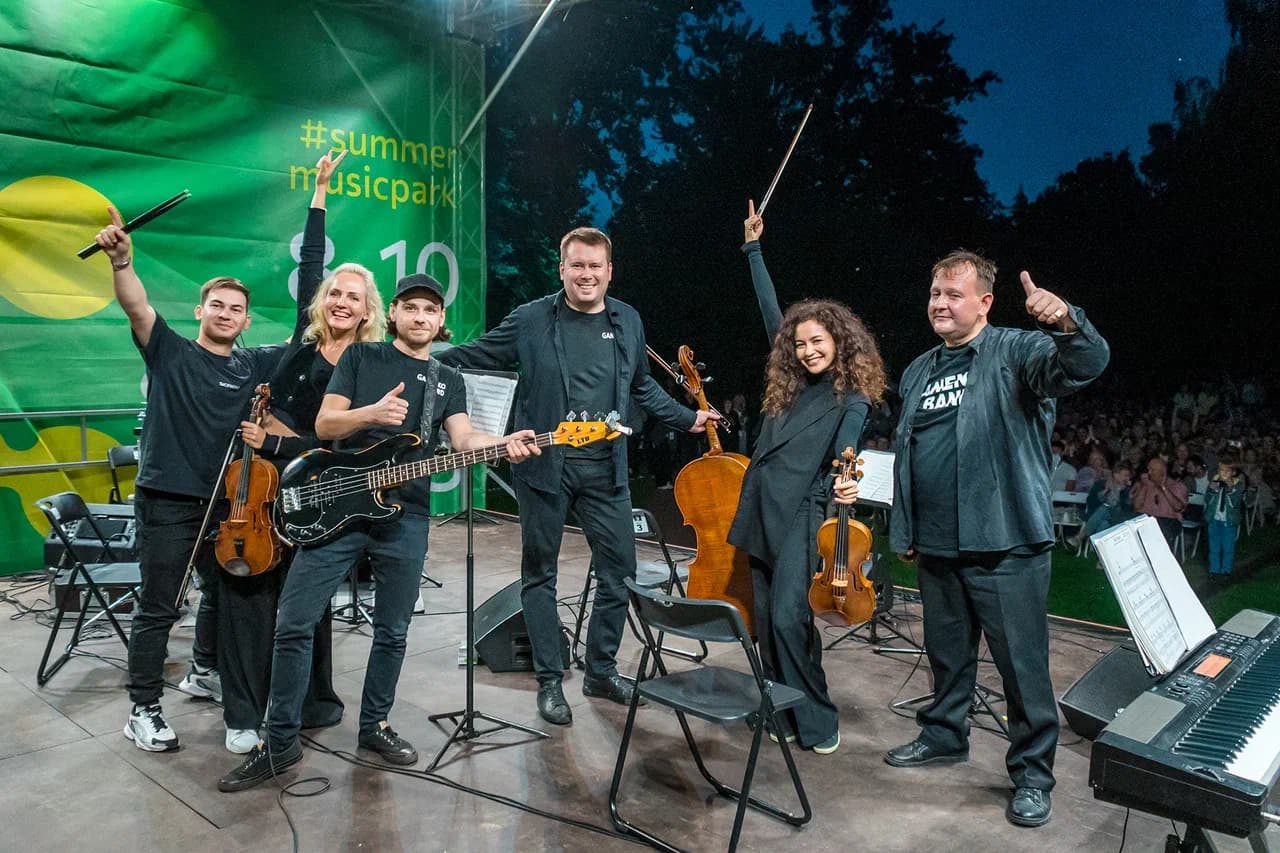 Ганенко бэнд / Ganenko Band. Неоклассика и рок-хиты (Ботанический сад Петра Великого)