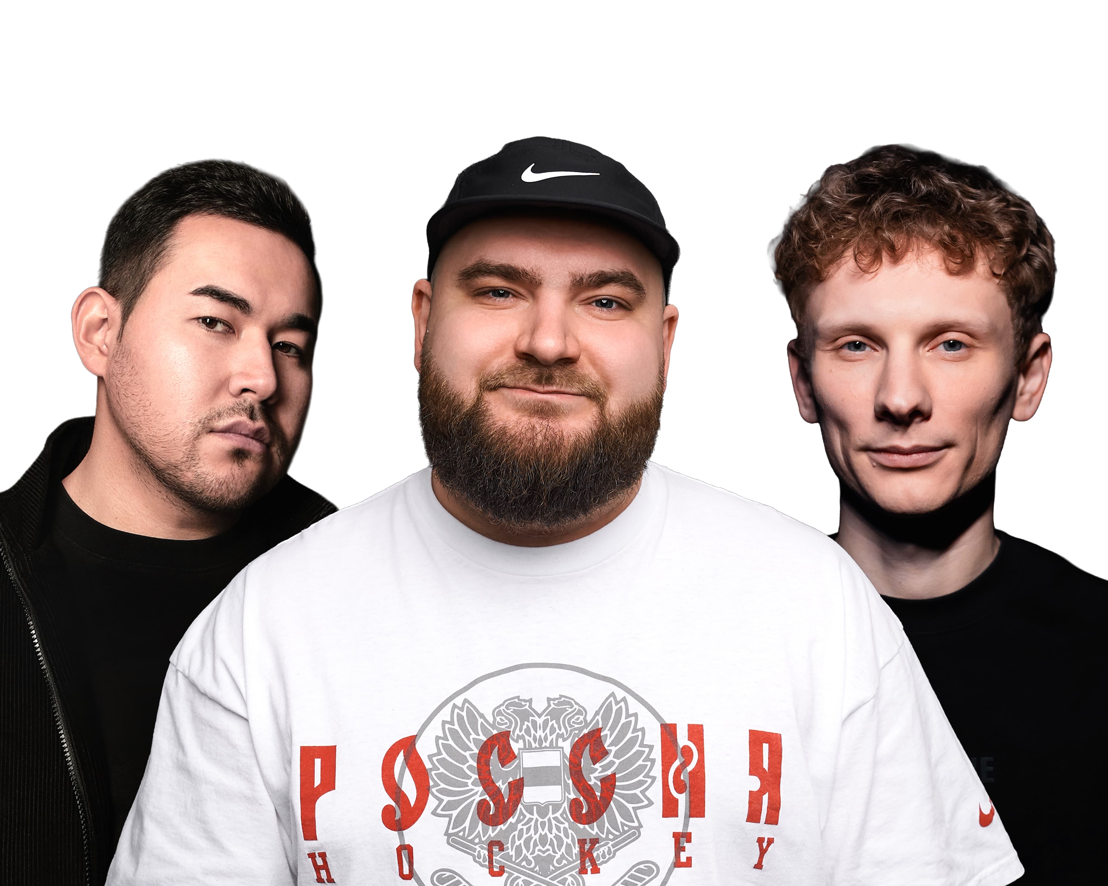 Дима Илюхин, Мадияр Сатвалдин и Дима Сколов (Flash Bar)