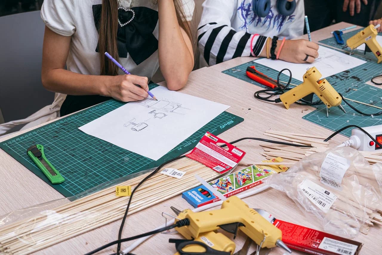 Дизайн интерьера (Музей транспорта Москвы)