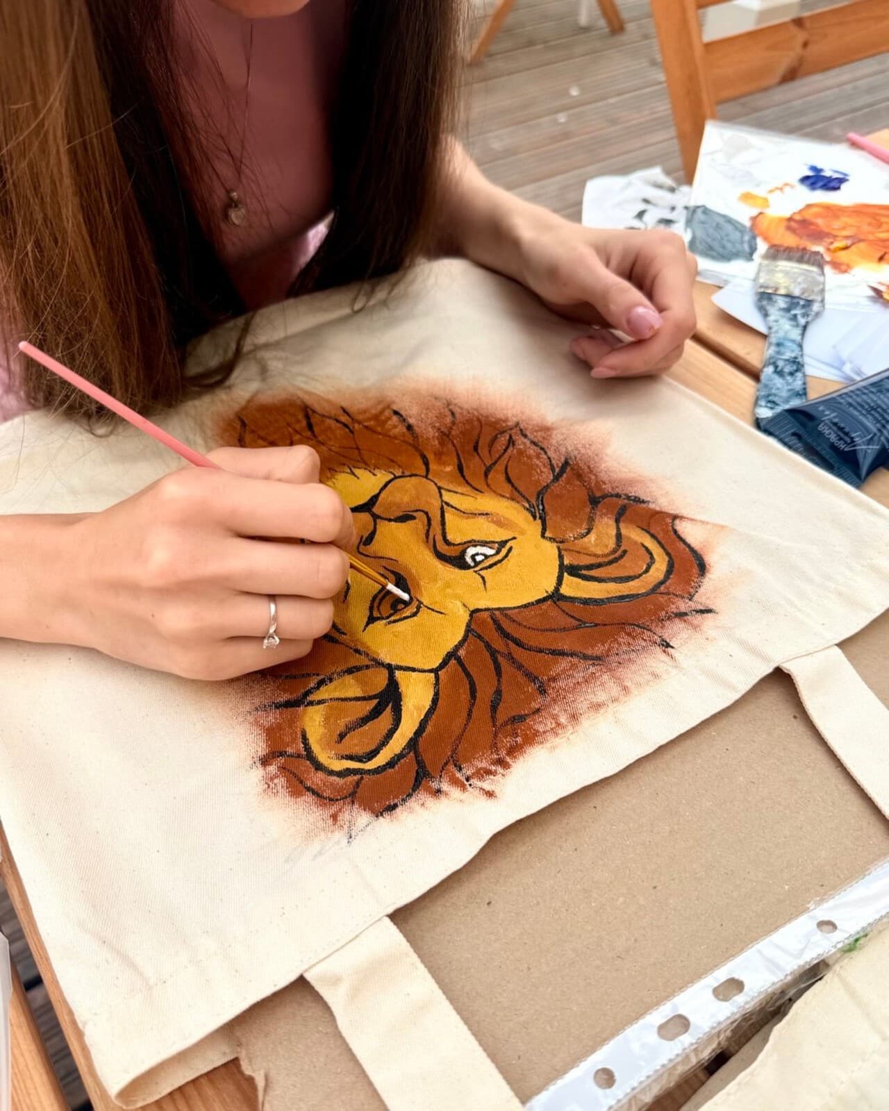 Мастер-класс по росписи одежды (групповой) (Всмоле)