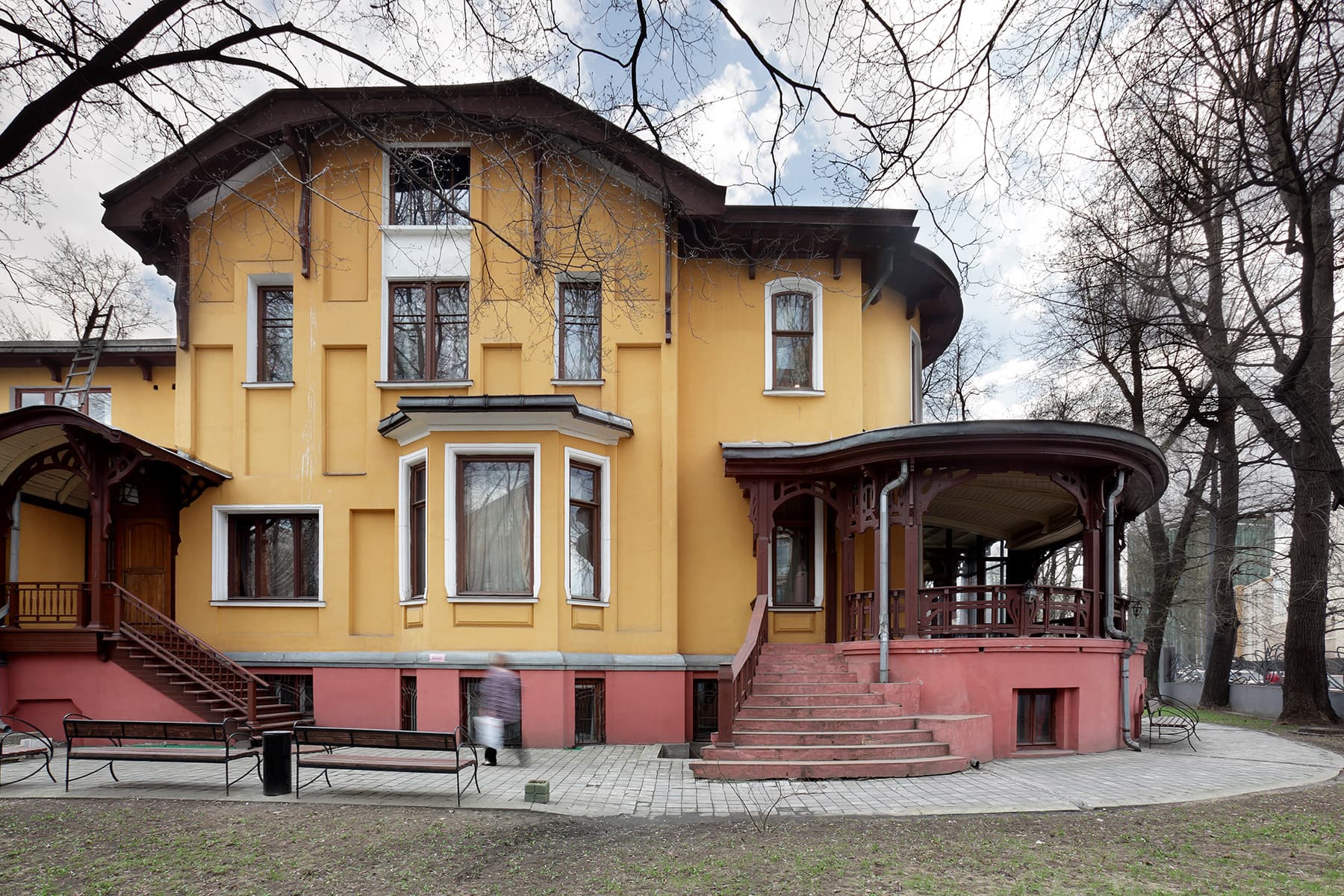 Особняк купца Василия Носова. Шедевр московского деревянного модерна (Особняк купца Носова)