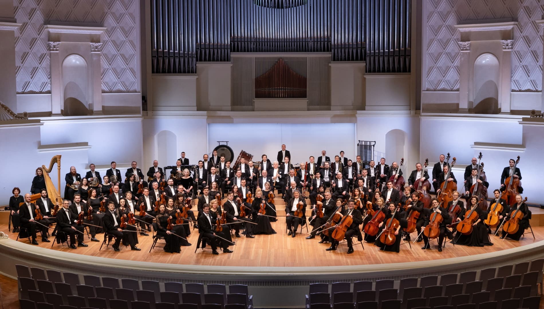 Юрий Симонов и симфонический оркестр Московской филармонии (Филармония им. Ростроповича)