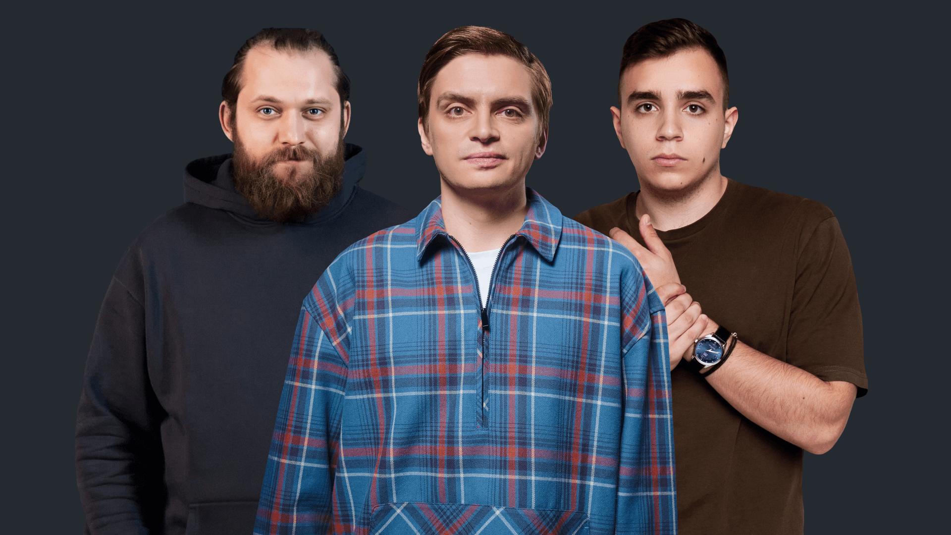 Гассан Джабер, Илья Стрелков, Эд Дородний (Стендап-клуб «Космос»)