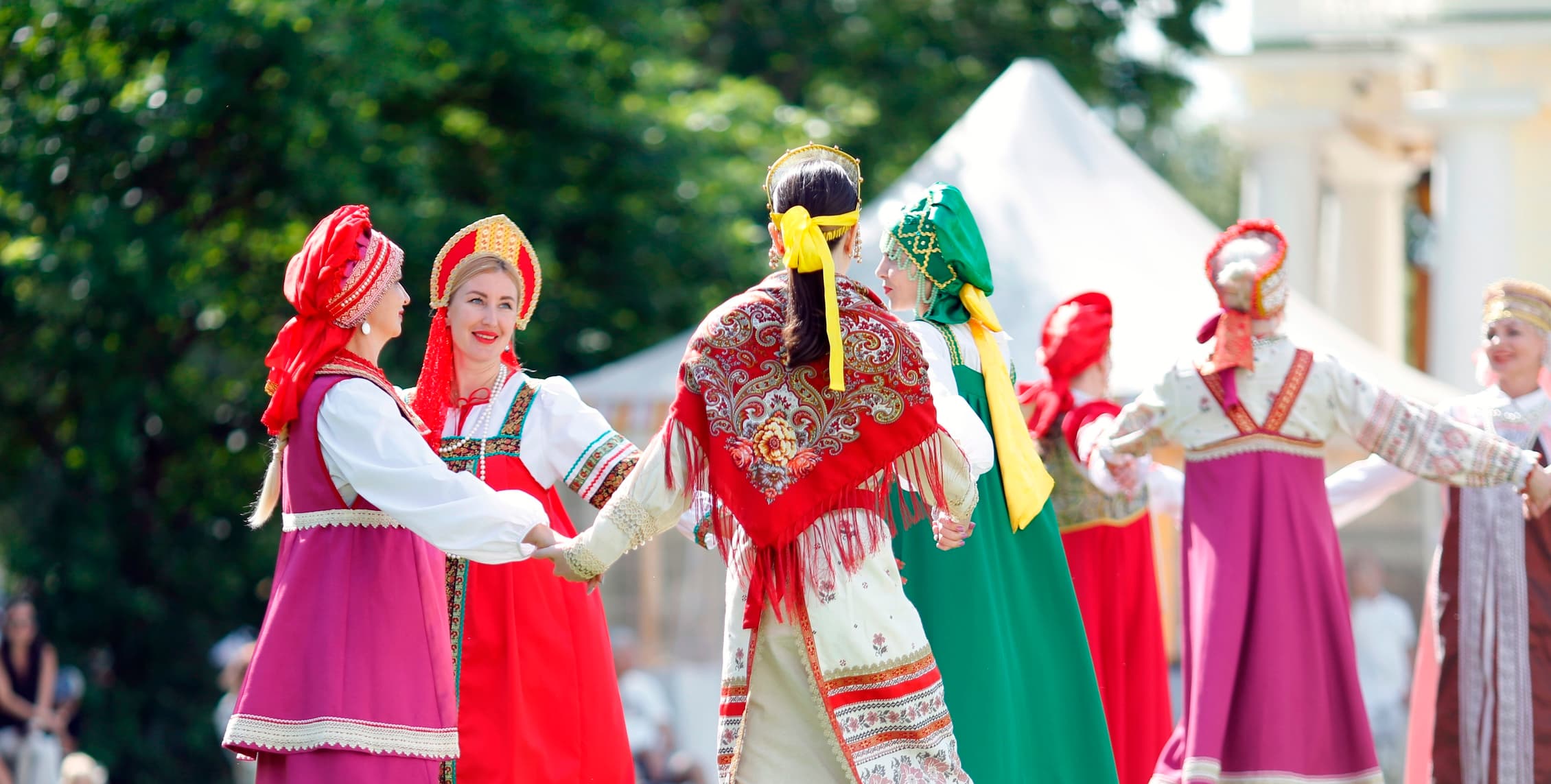 Модные показы в усадьбе (Усадьба Марьино (Андрианово))