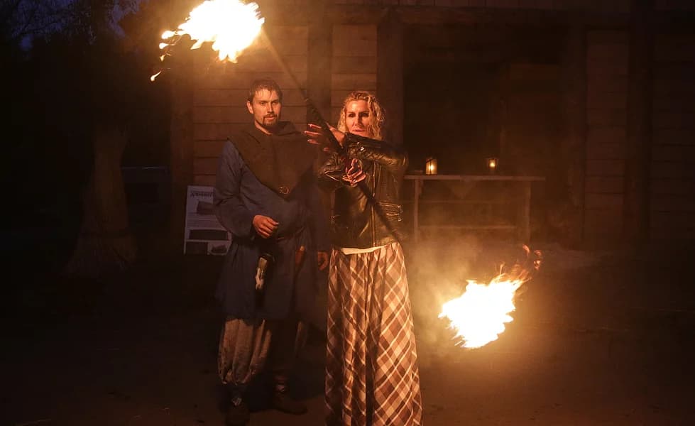 Ночь огня (Деревня викингов Кауп (Романово))