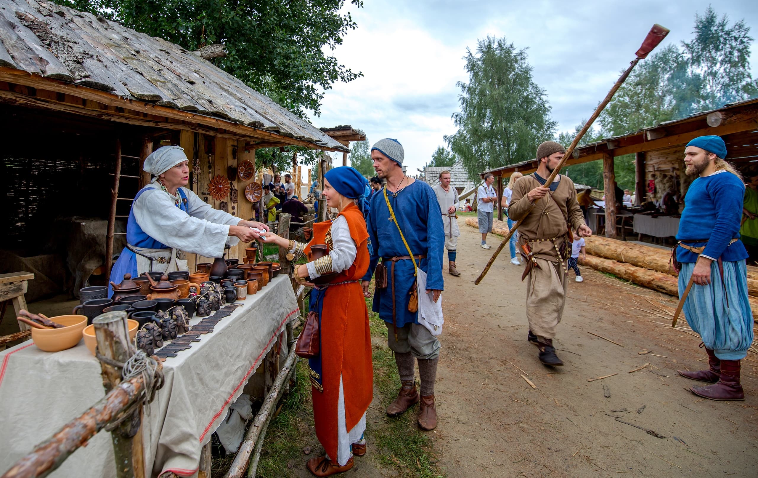 День с викингами (Деревня викингов Кауп (Романово))