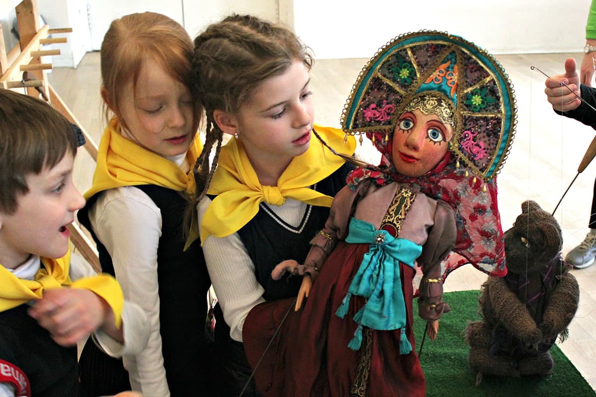 Экскурсия по театру (Московский театр кукол)