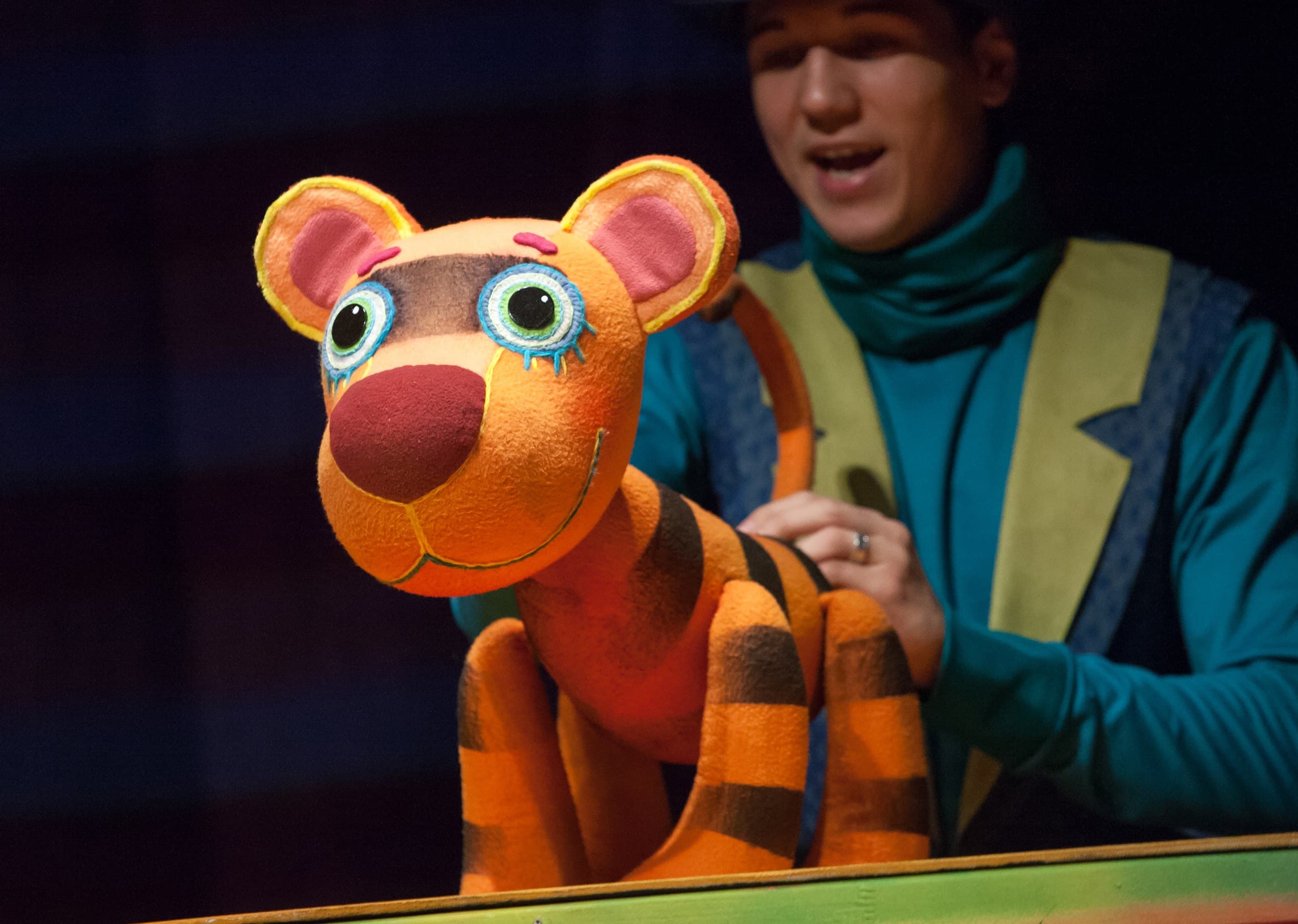 Любопытный тигрёнок Бинки (Кукольный театр сказки)