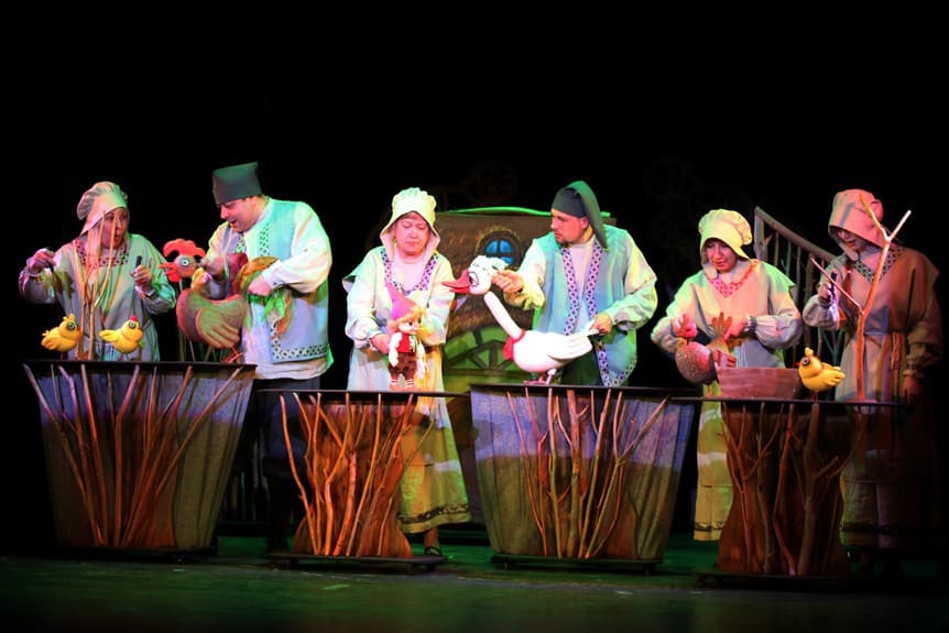 Невероятное путешествие Нильса с дикими гусями (Театр кукол им. Светильникова)