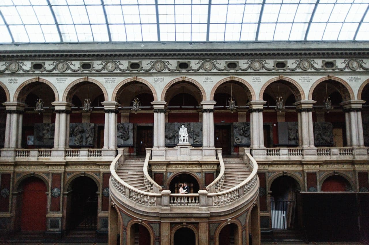 Тихая красота Академии Штиглица (Музей прикладного искусства академии им. Штиглица)