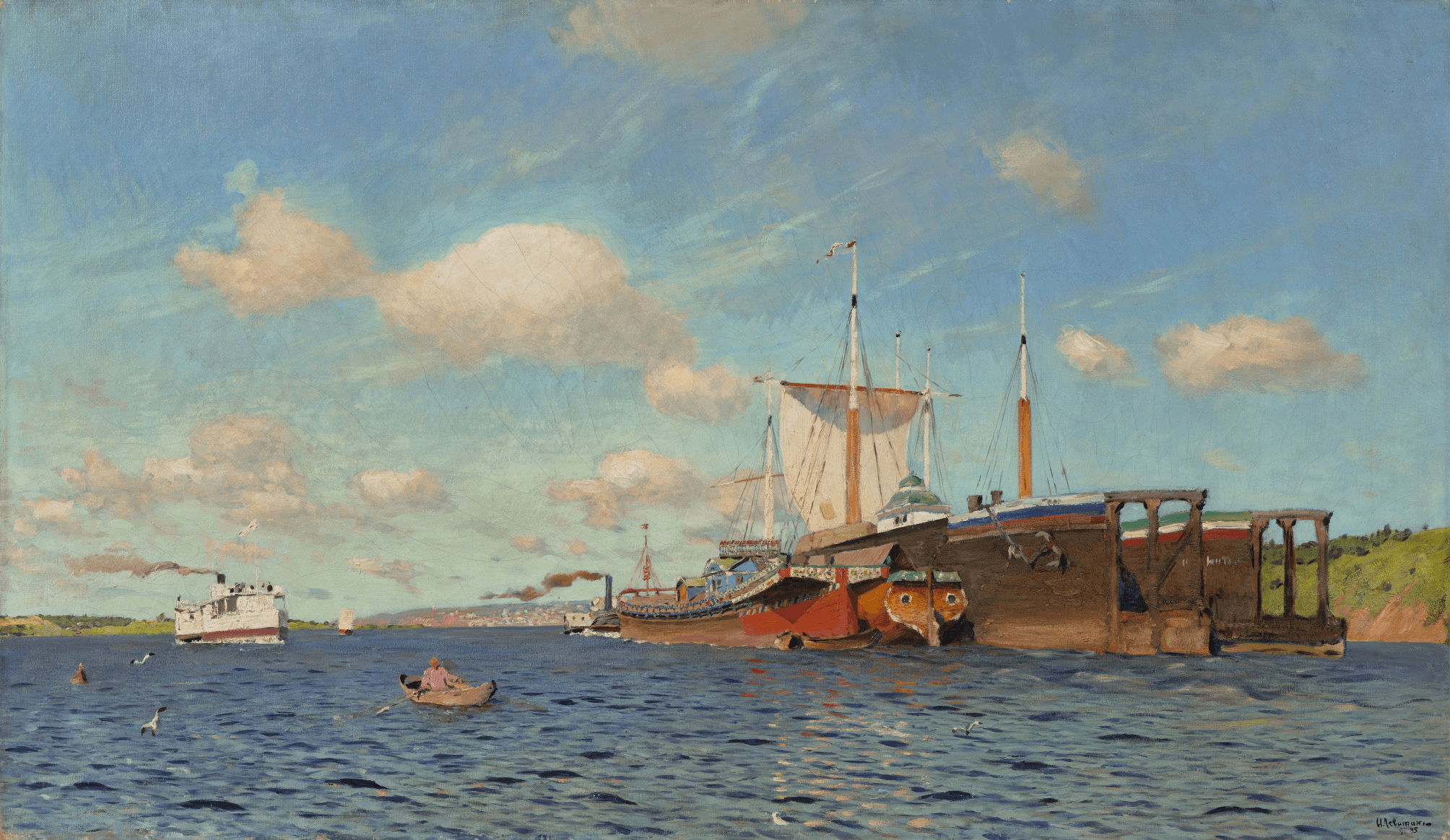 Состояние потока. Волга в русском искусстве. Музей Фабрики-кухни (Третьяковская галерея. Филиал)