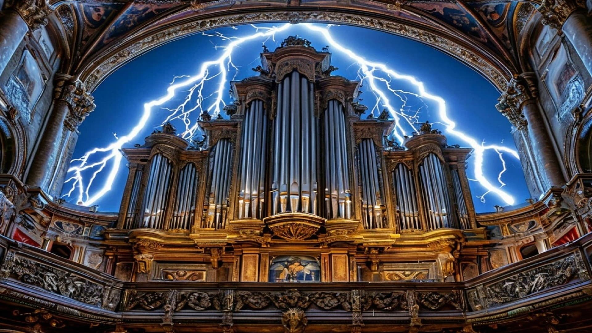 Рок-хиты на органе при свечах (Шведская церковь Святой Екатерины)