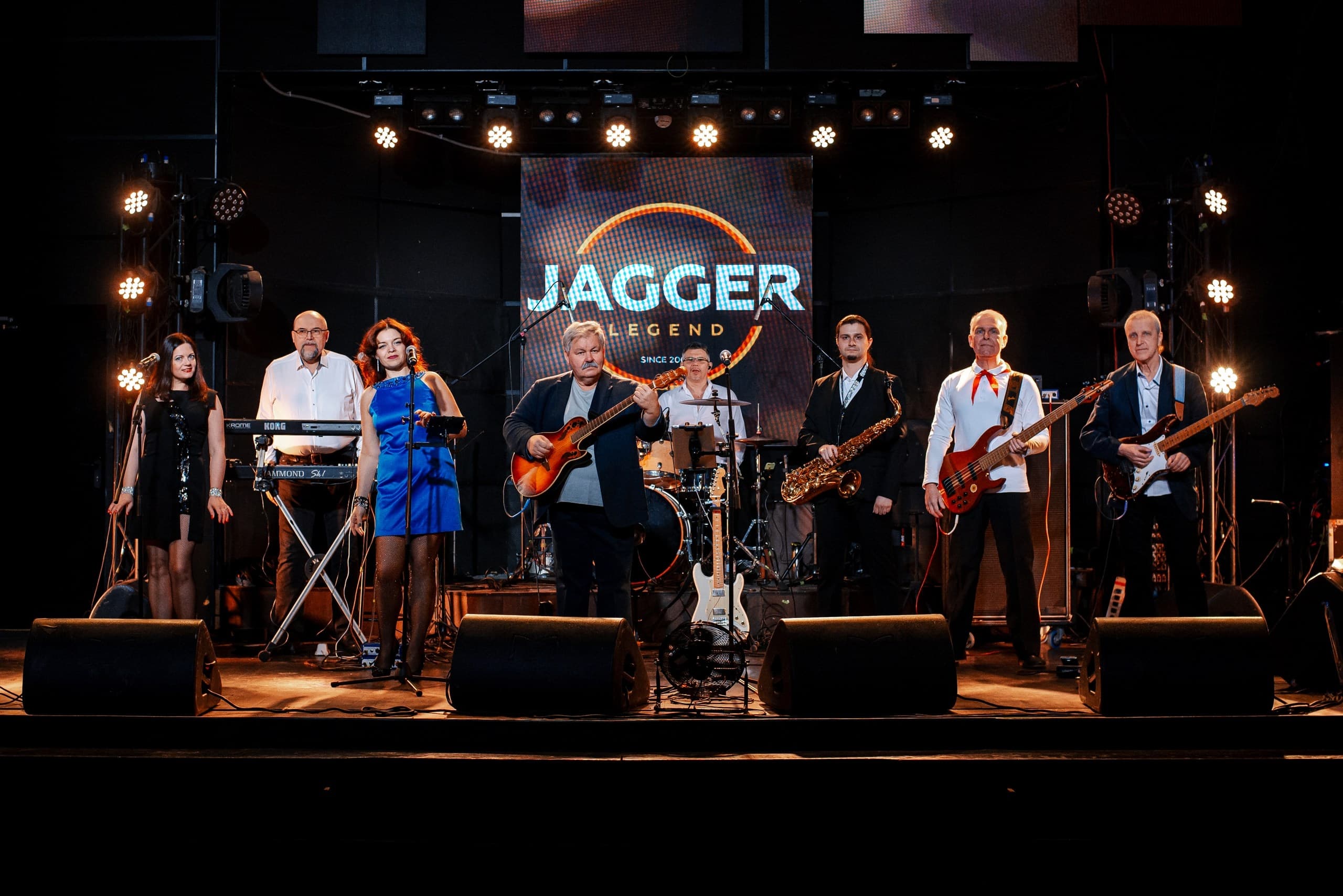 Андрей Шпигель и Питер бэнд (Jagger)