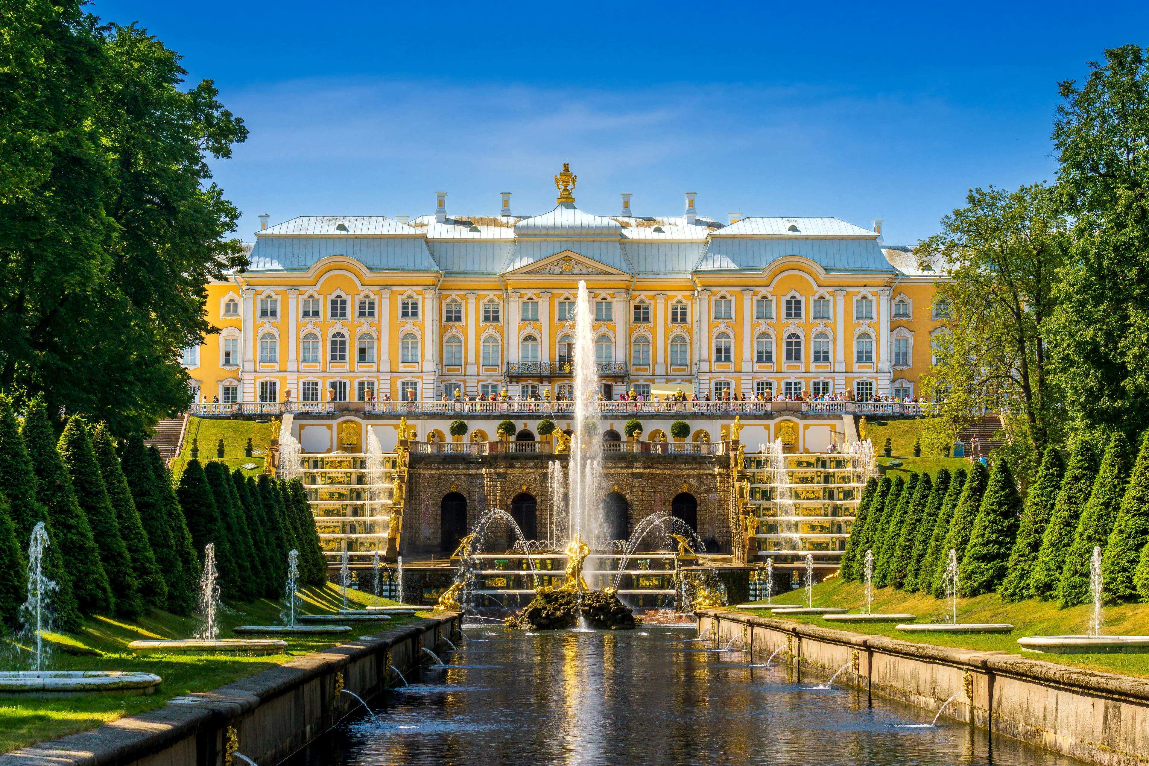 Великолепный Петергоф: Большой дворец, Малый дворец, парк, фонтаны (Улица Думская, 2)