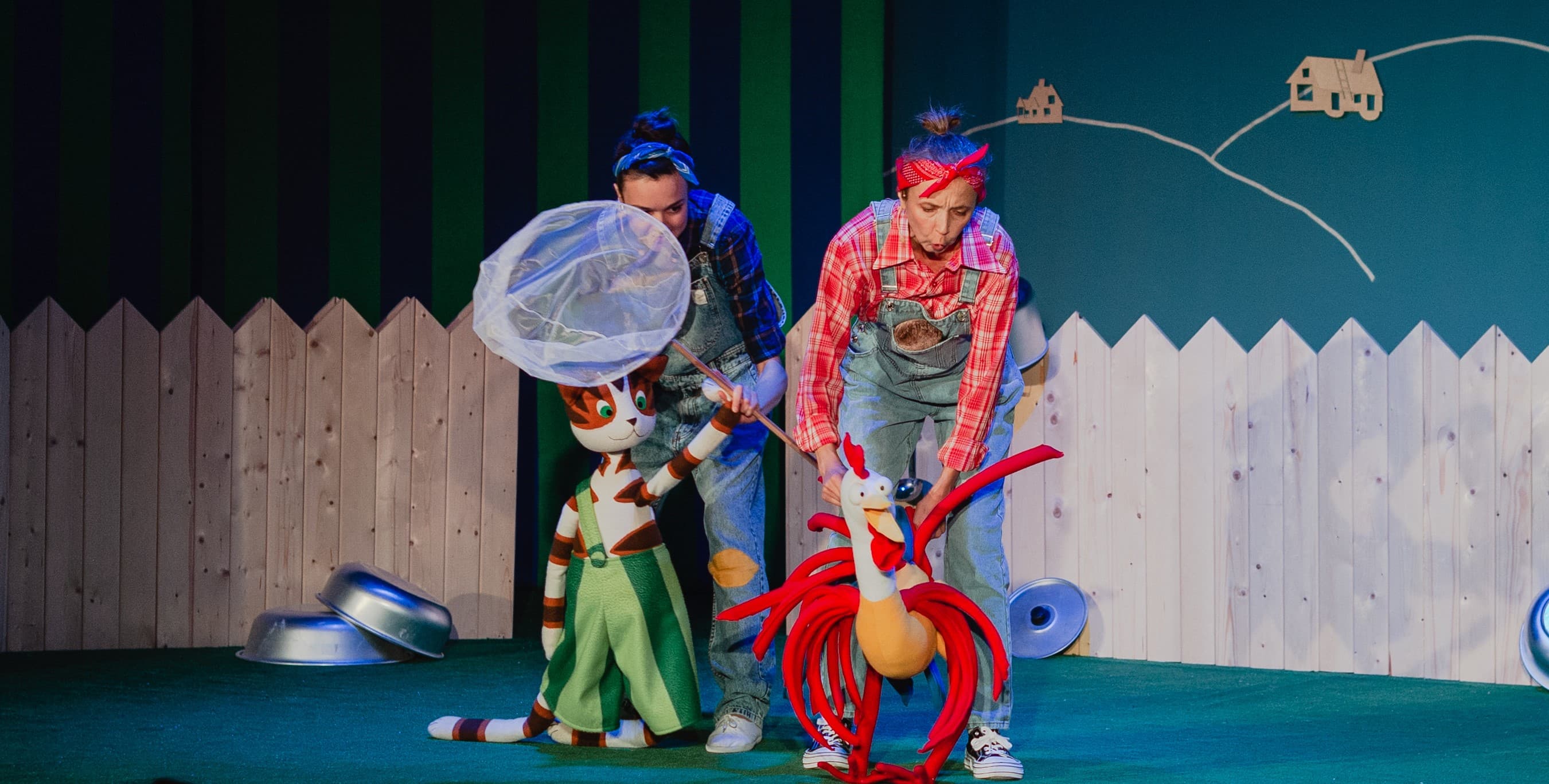 Петсон и Финдус. А где же Юсси? (ДК им. Горбунова)