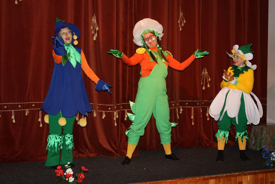 Теремок для цветов (Театр кукол)