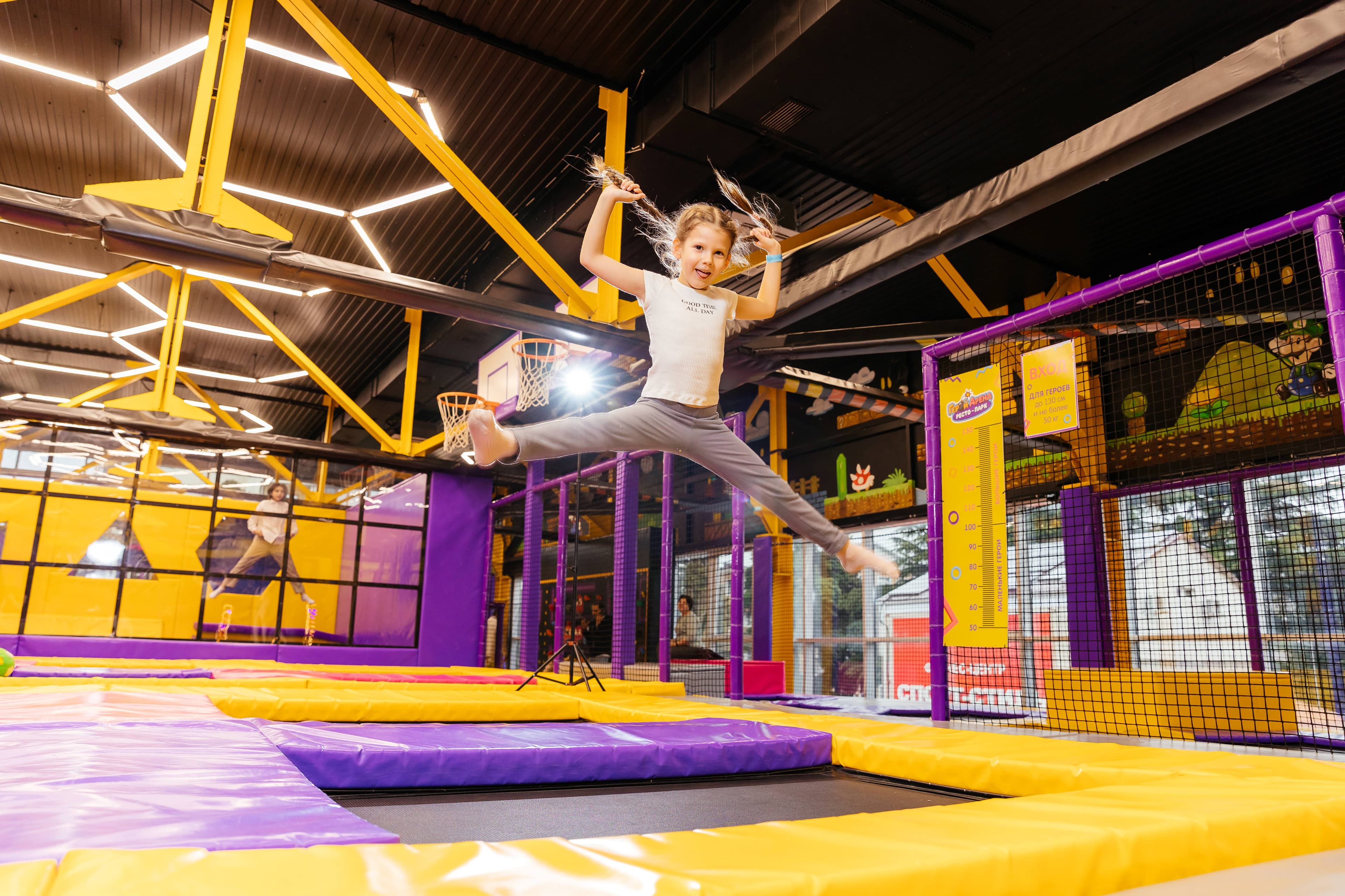 Батутная арена с активити-площадками (Герой Арена)