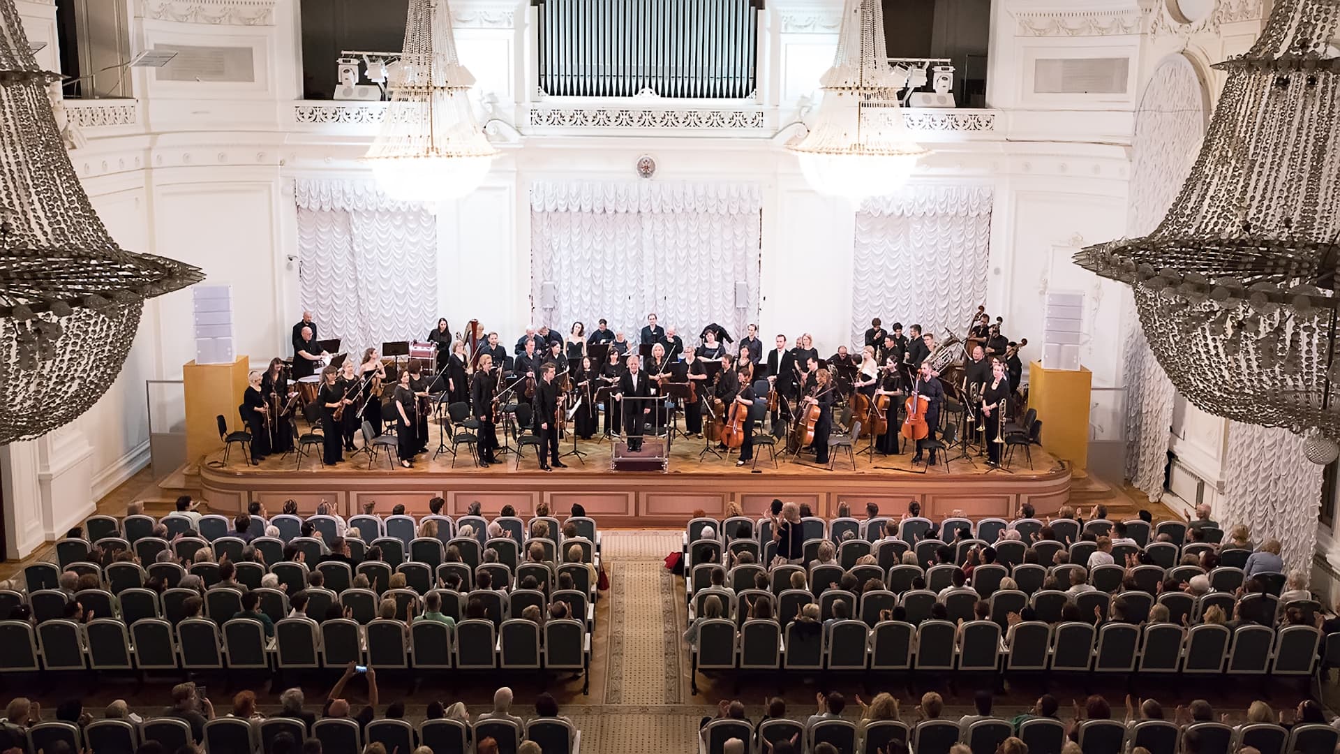 Праздничный концерт ко Дню города (Белый зал Политехнического университета)