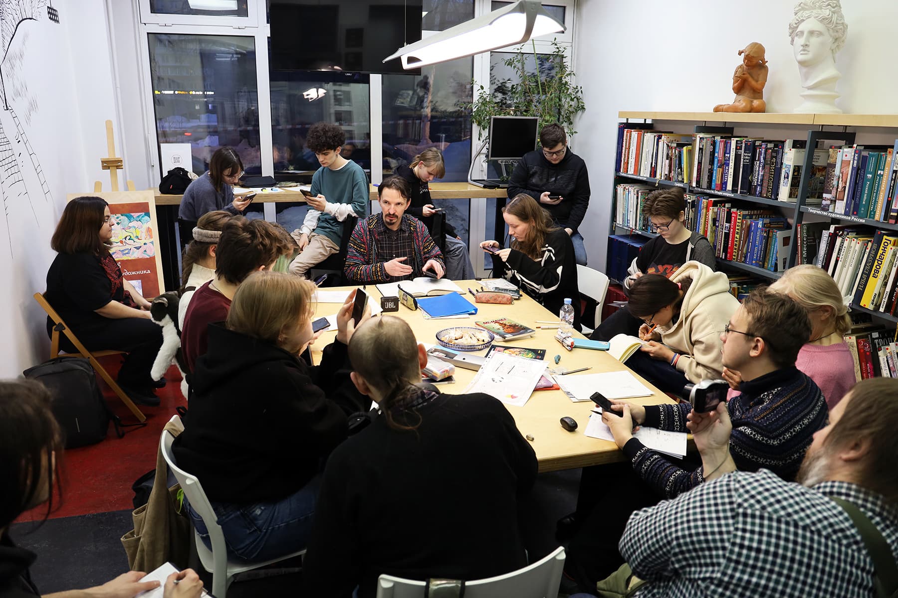 Создание комикса (Российская государственная библиотека для молодежи)