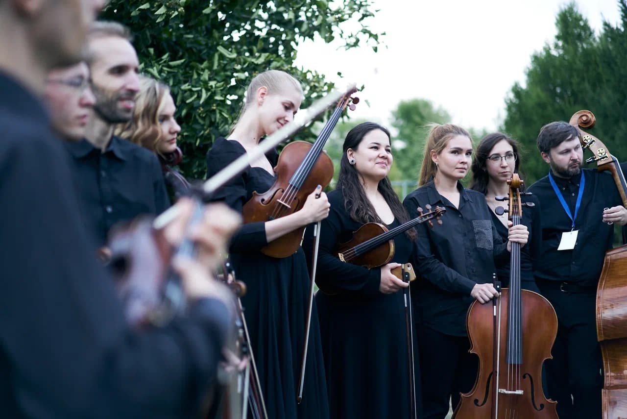 Cinematica Orchestra под открытым небом (Yauza Place)