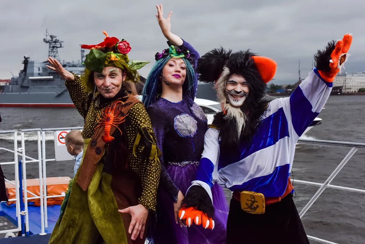 Приключения Кота Морехода на Неве (Теплоход «Детский»)