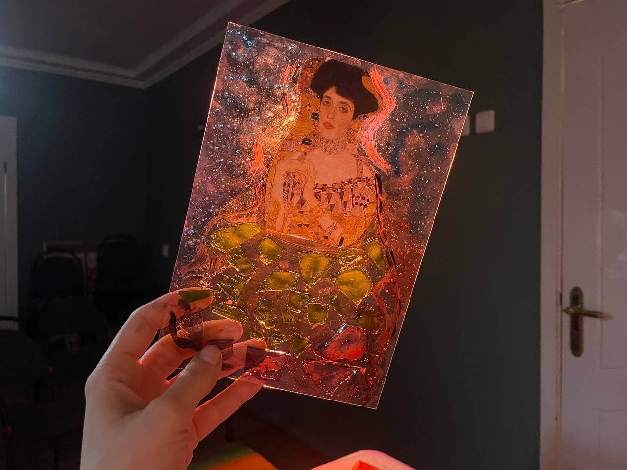 Витраж + Густав Климт (Сад им. Баумана)