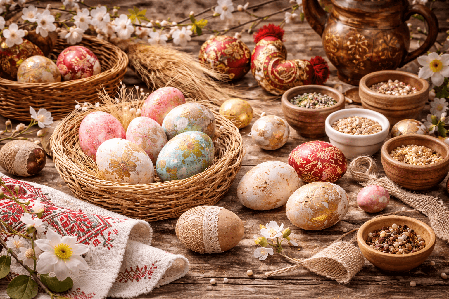 Волшебство Пасхи: роспись и декор яиц (Музей русской сказки «За лесами, за горами»)