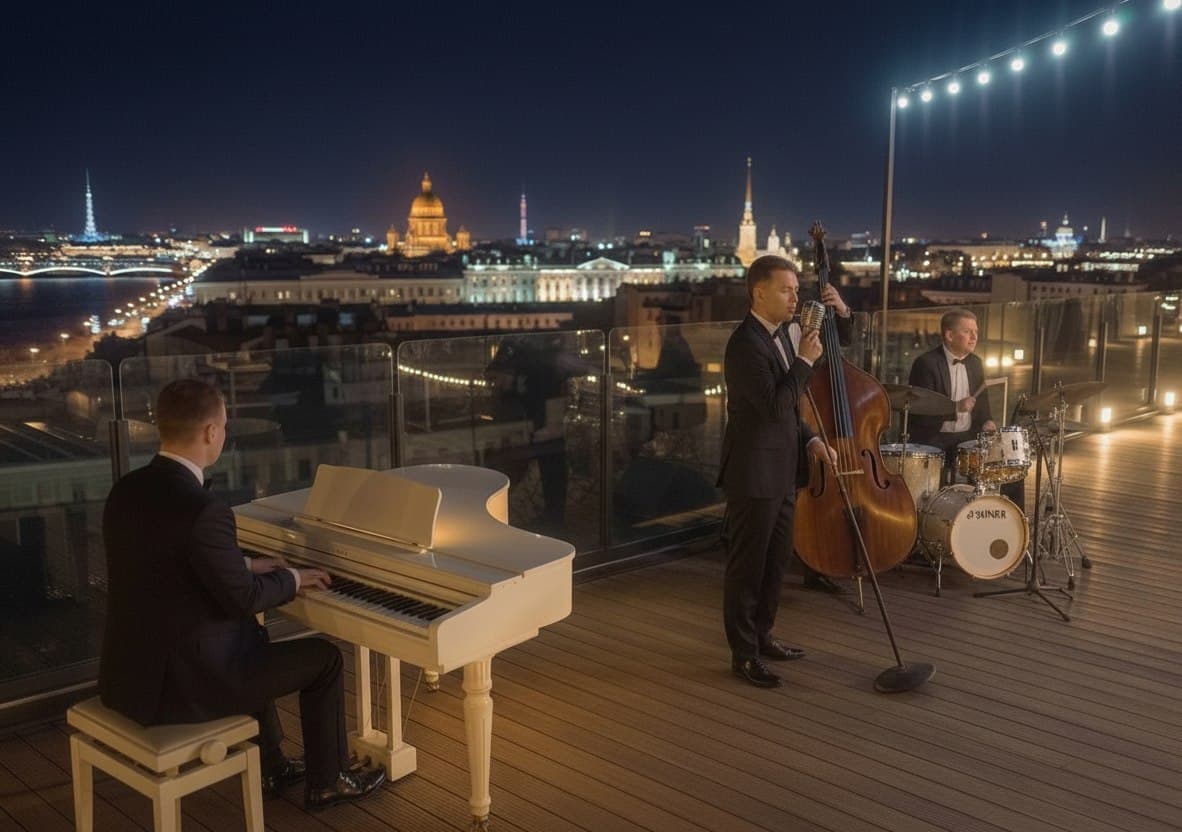 L.O.V.E джаз. Между небом и Невой (Крыша «Между небом и Невой»)