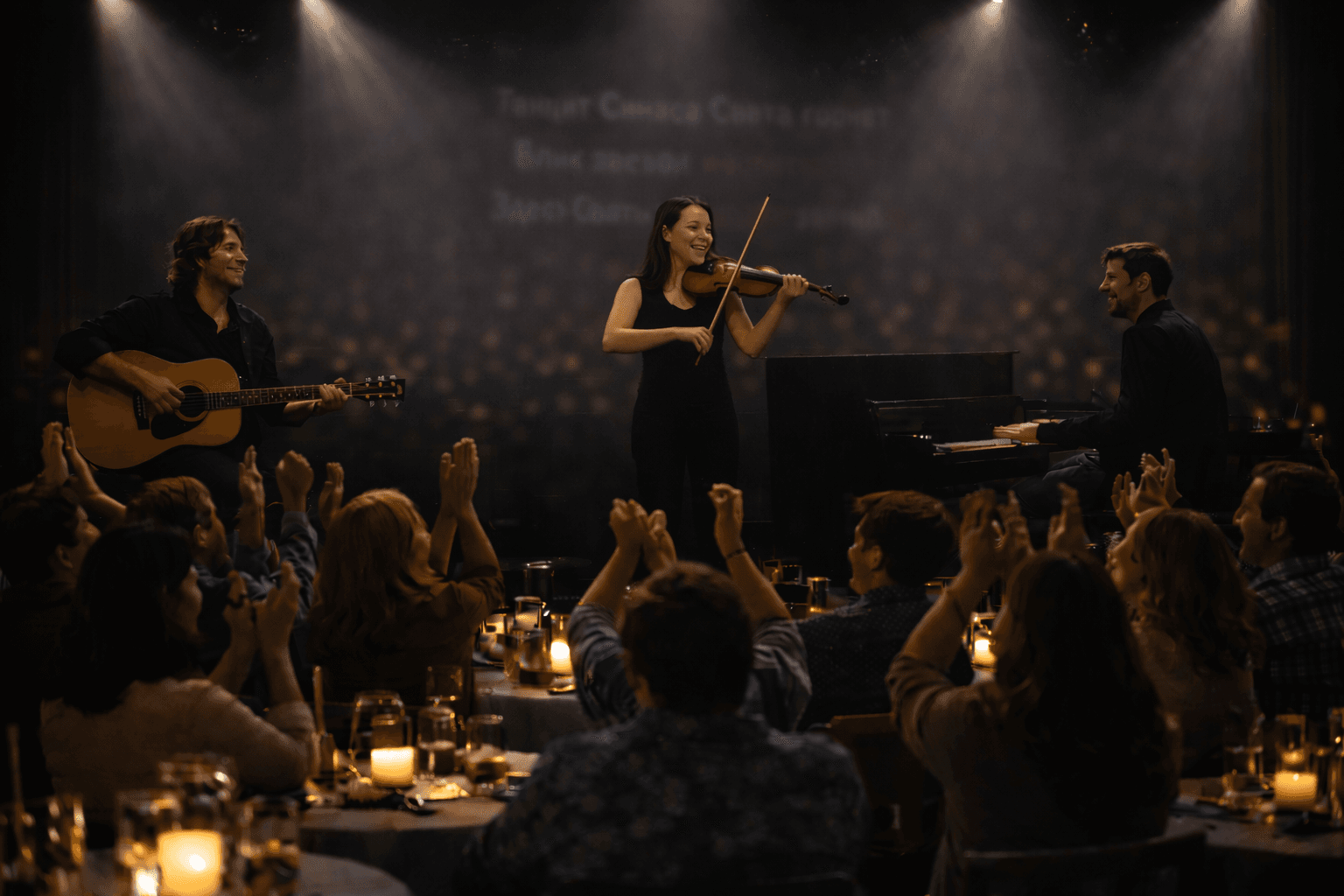 Хоровое караоке с живой музыкой (Сплетни by Anna Asti)