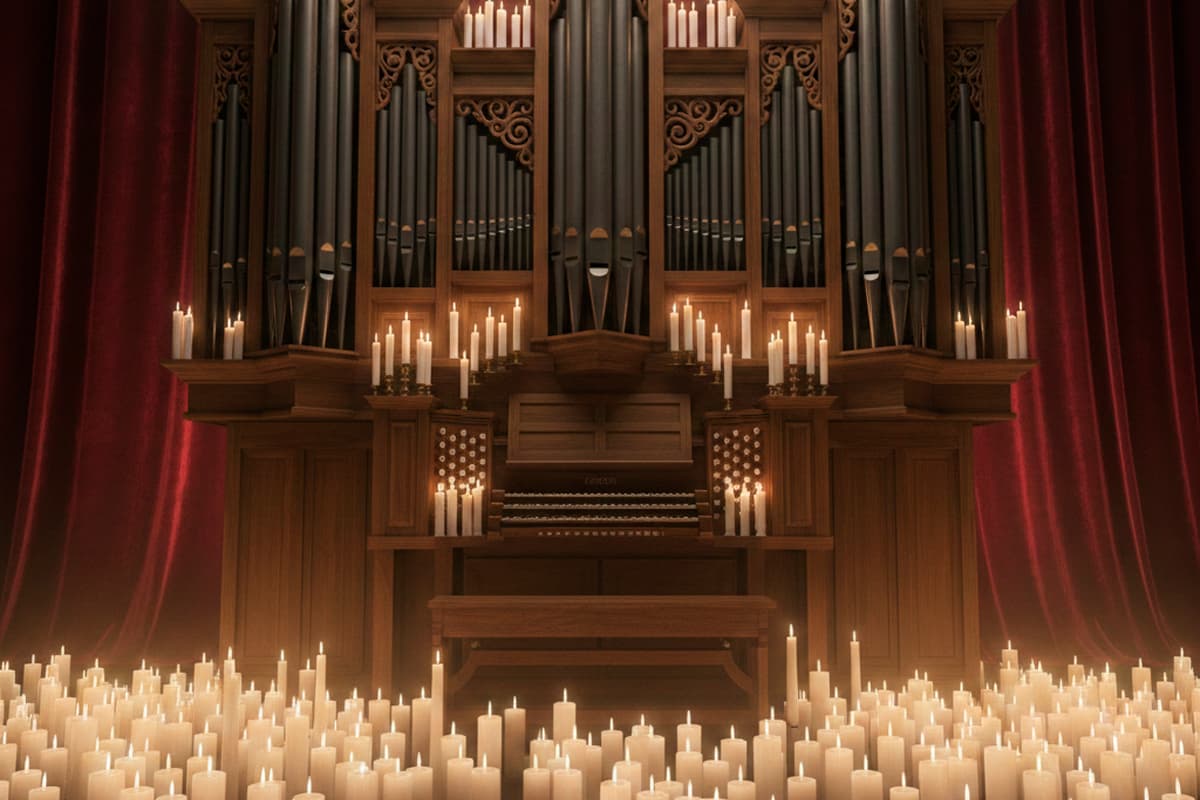 Магия свечей. Триумфальный орган (Особняк 1898)
