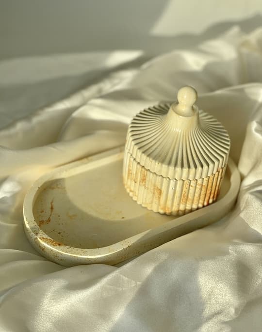 Творческий мастер-класс по изготовлению шкатулки и подставки из гипса (Ogonek)