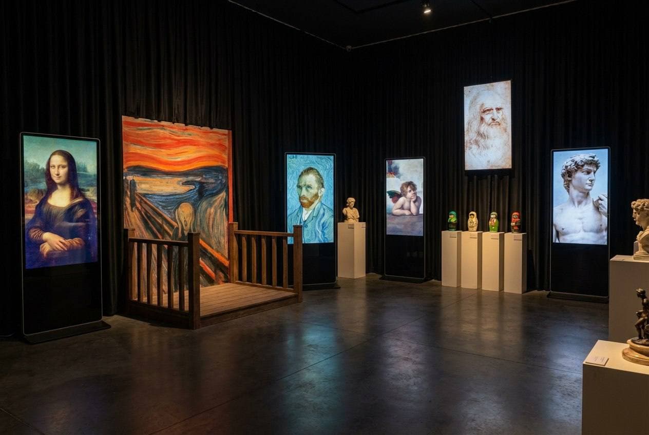 Ни в какие рамки. Экскурсия по выставке (Марс)