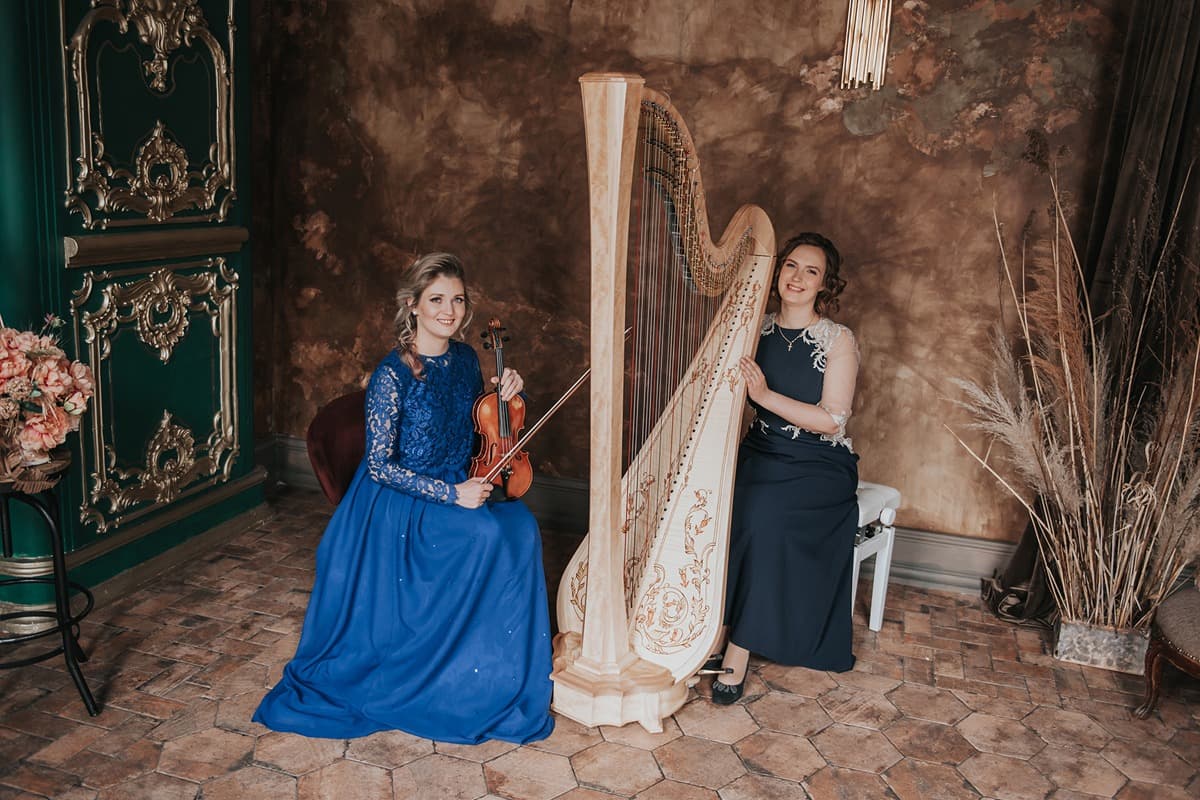 Мелодии свечей. Арфа и скрипка (Дом архитектора)