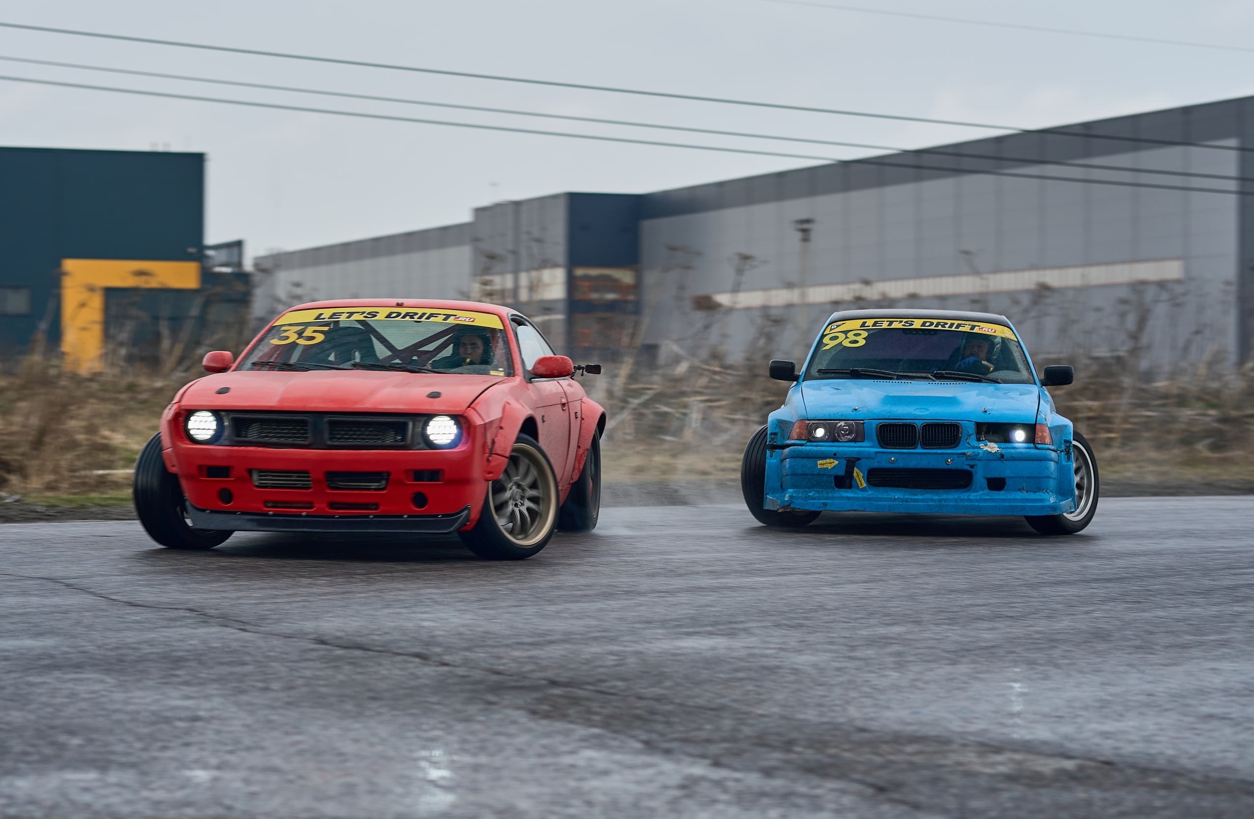 Let’s Drift. Первый этап (Автодром Санкт-Петербург)
