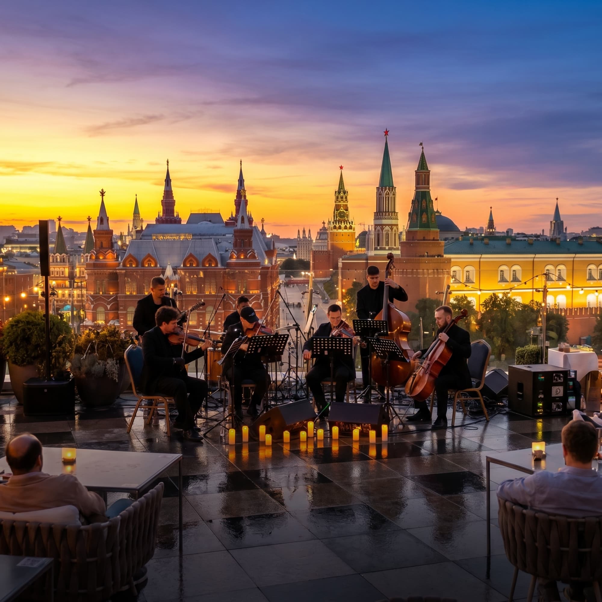 Симфония уходящего солнца (The Carlton Moscow)