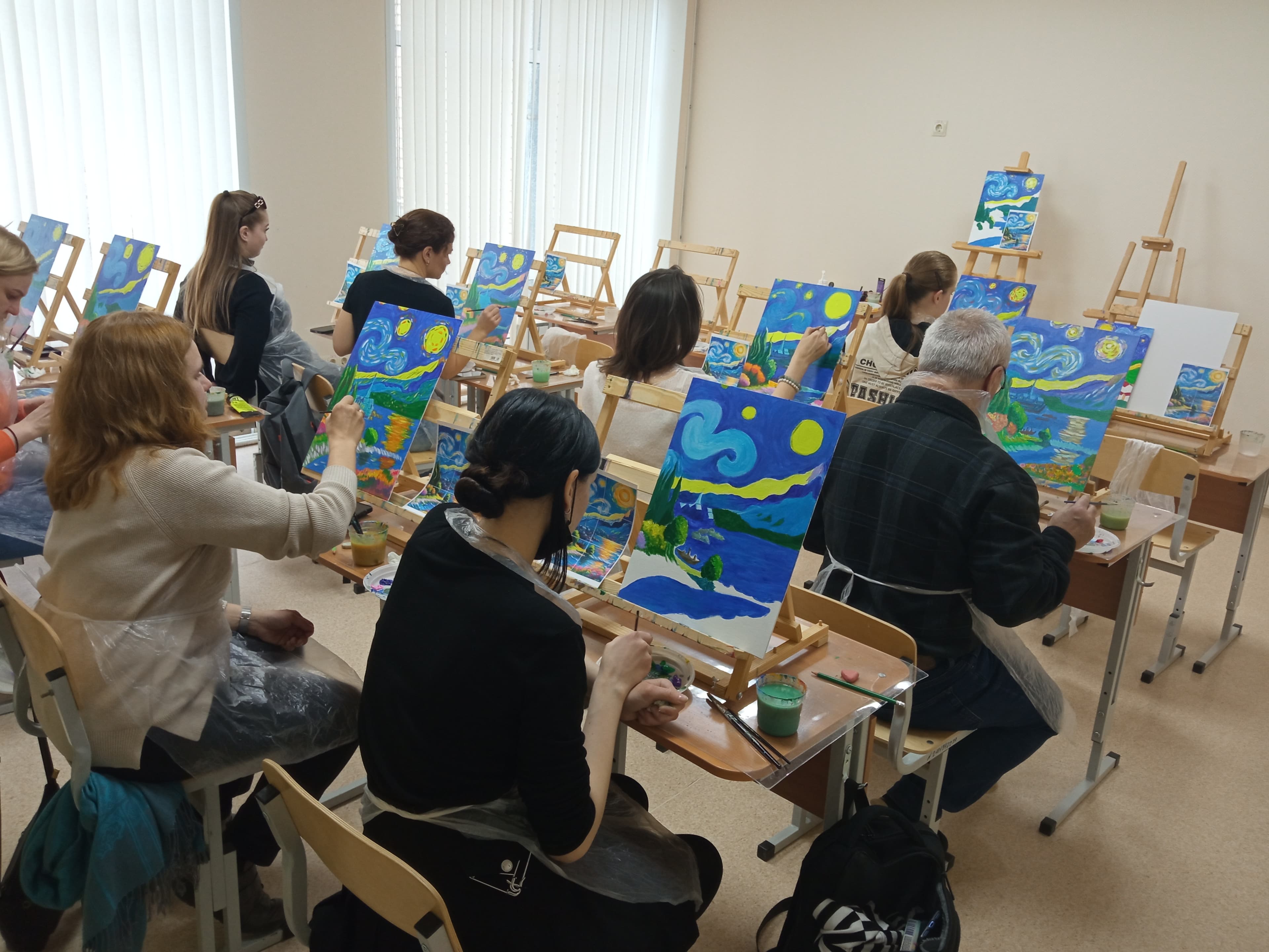 Золотая рыбка. Мастер-класс по живописи (Уральский центр народного искусства)