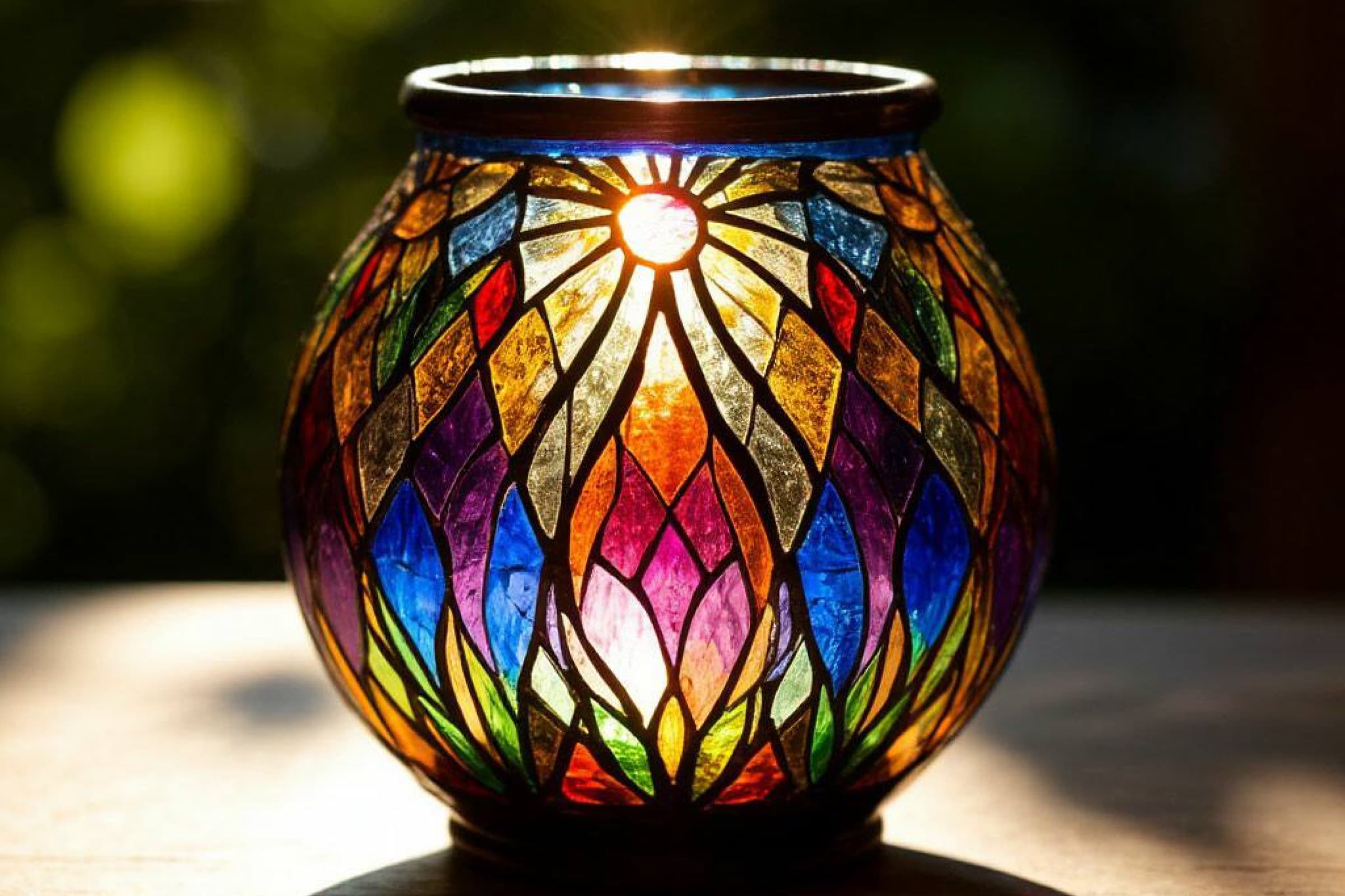 Витражная роспись стекла (Архангельское)