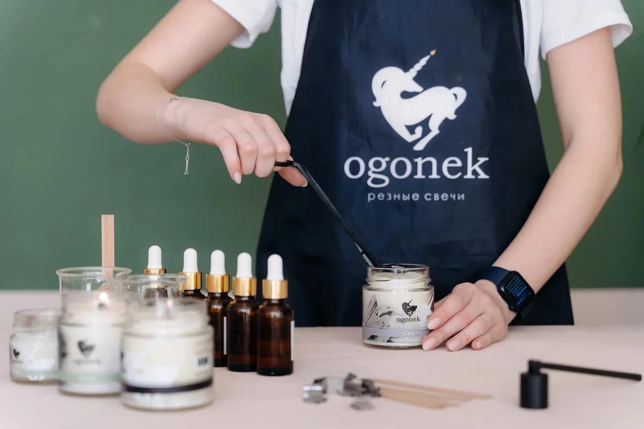 Творческий мастер-класс по изготовлению свечи с тайным посланием (Ogonek)