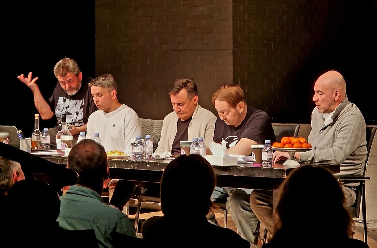 Читка сценария нового фильма (ДК им. Зуева)