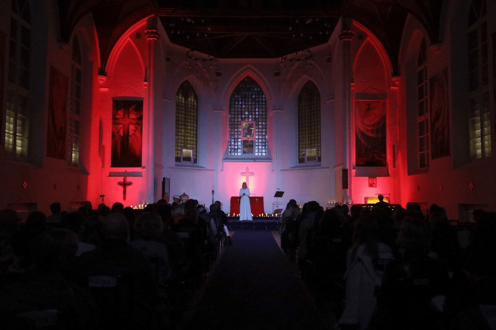 Готическая ночь: орган, арфа и голос при свечах (Англиканская церковь Святого Андрея)