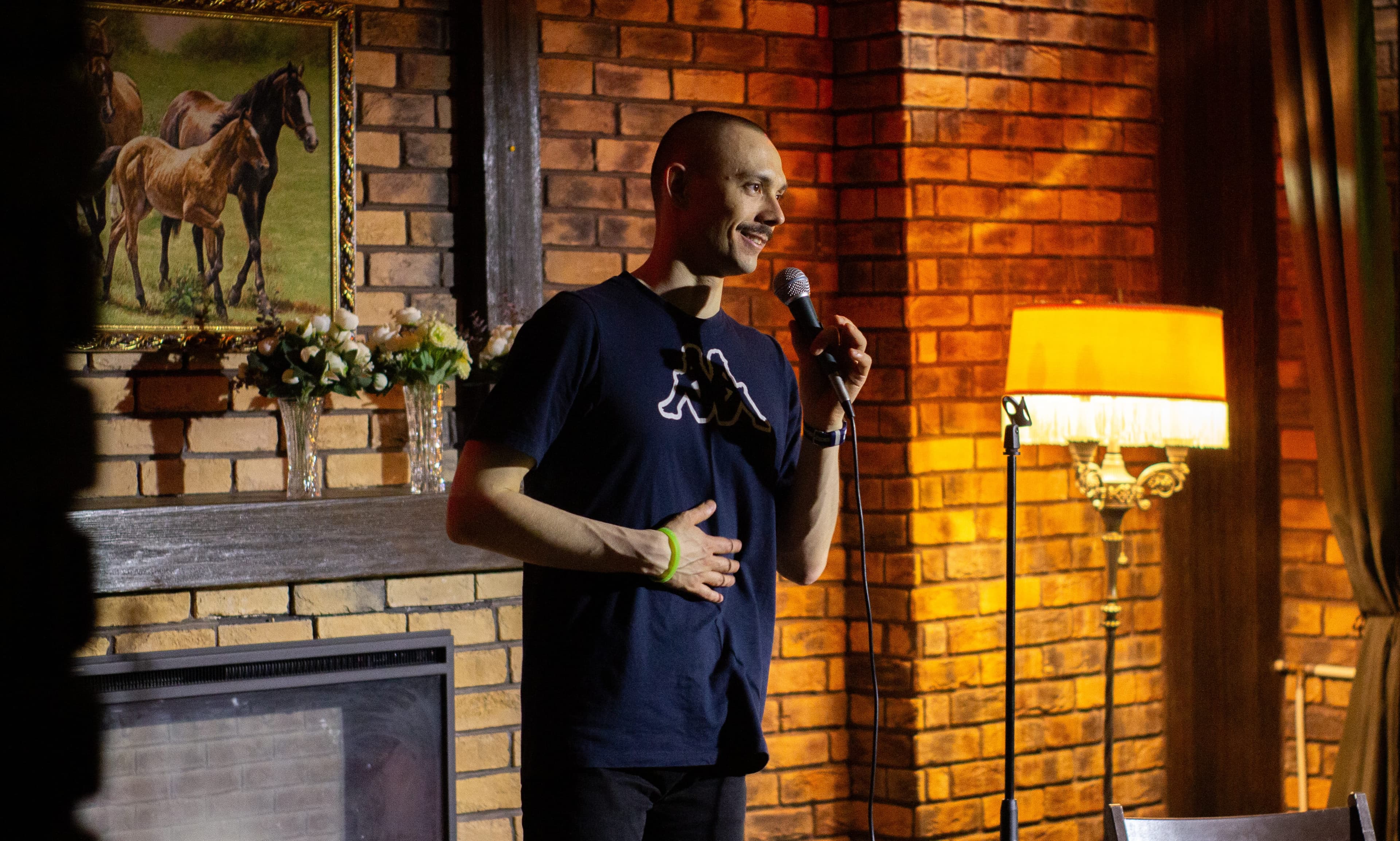 Stand-up в темноте (Grousehall)