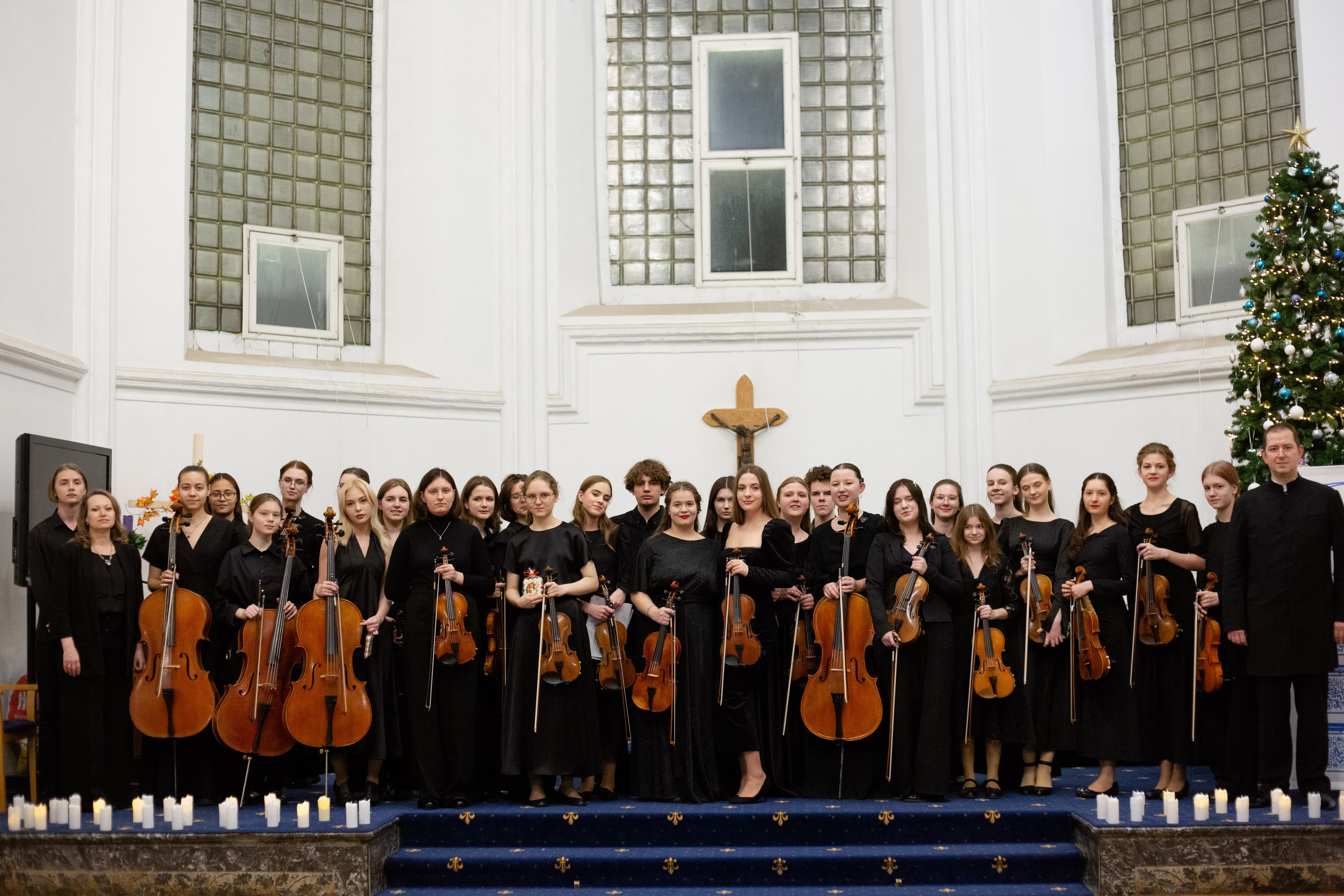 Вивальди. Глория. Оркестр и хор (Англиканская церковь Святого Андрея)