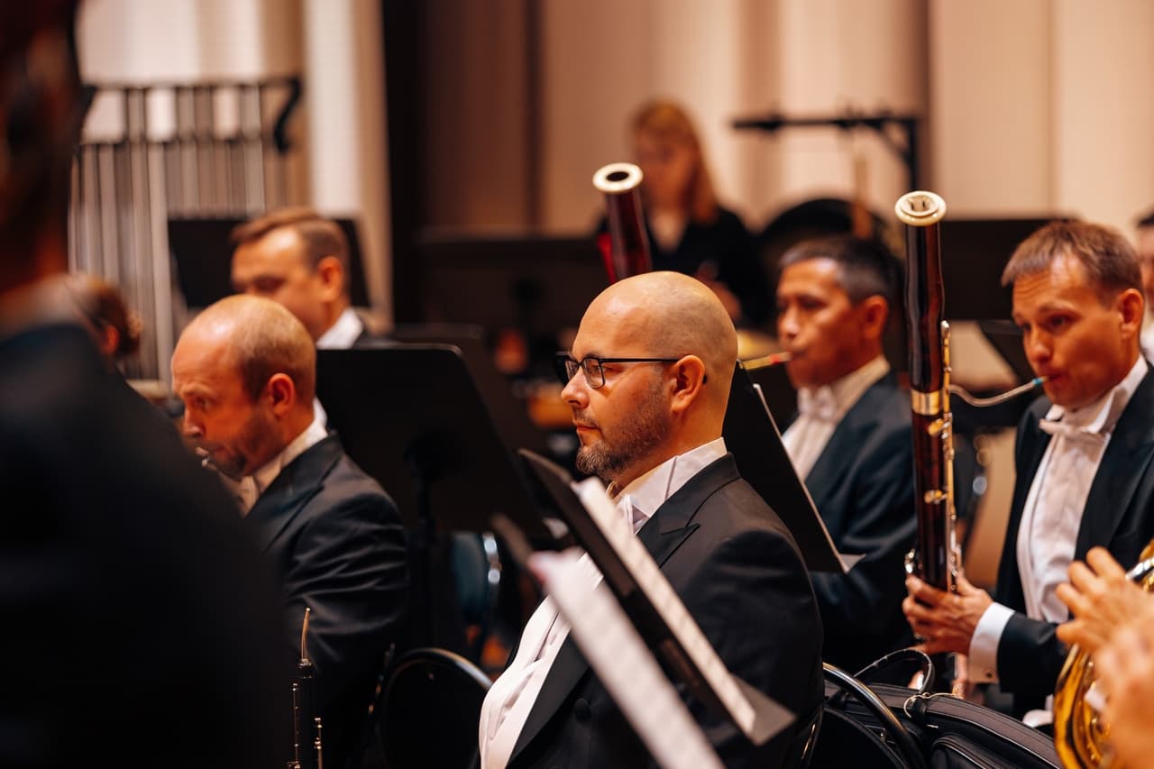 Тюменский филармоническй оркестр. Дирижёр Алессандро д’Агостини (Филармония)