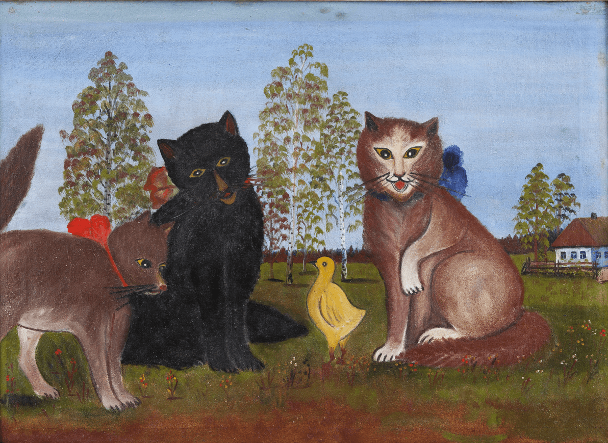 Звери наивных холстов (Музей наивного искусства)