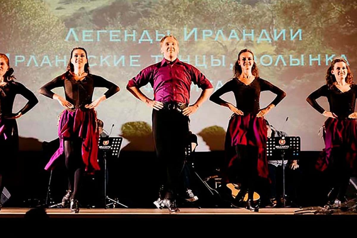 Ирландское шоу. Огненные танцы Ирландии, гитара и флейта (Центральный дом архитектора)