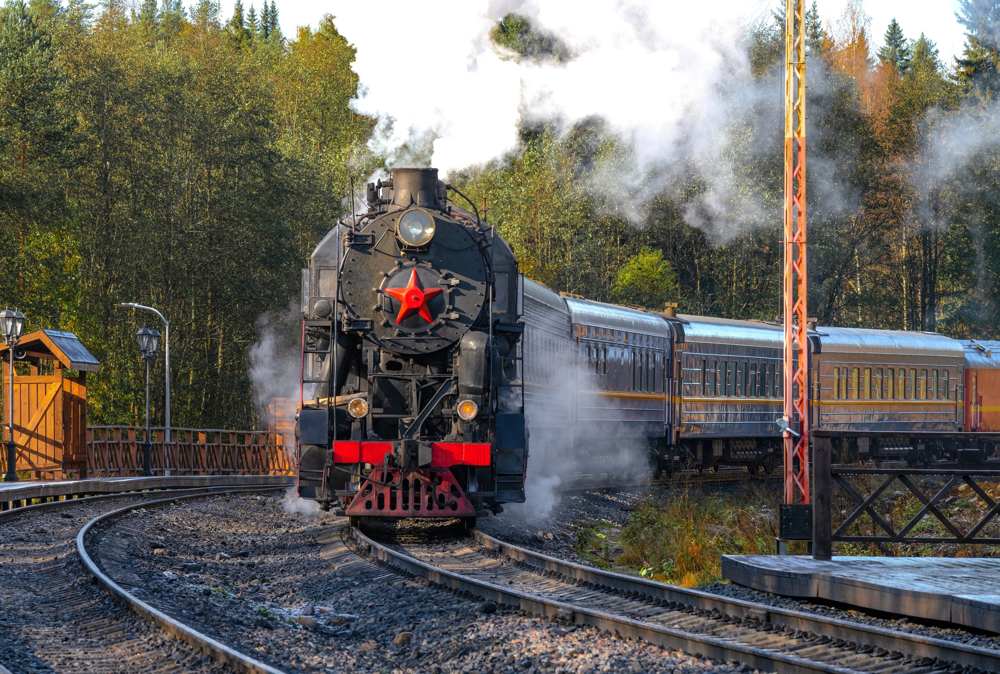 Карелия: рускеальский мрамор и тот самый ретропоезд (Карелия: Рускеальский мрамор и тот самый ретропоезд)