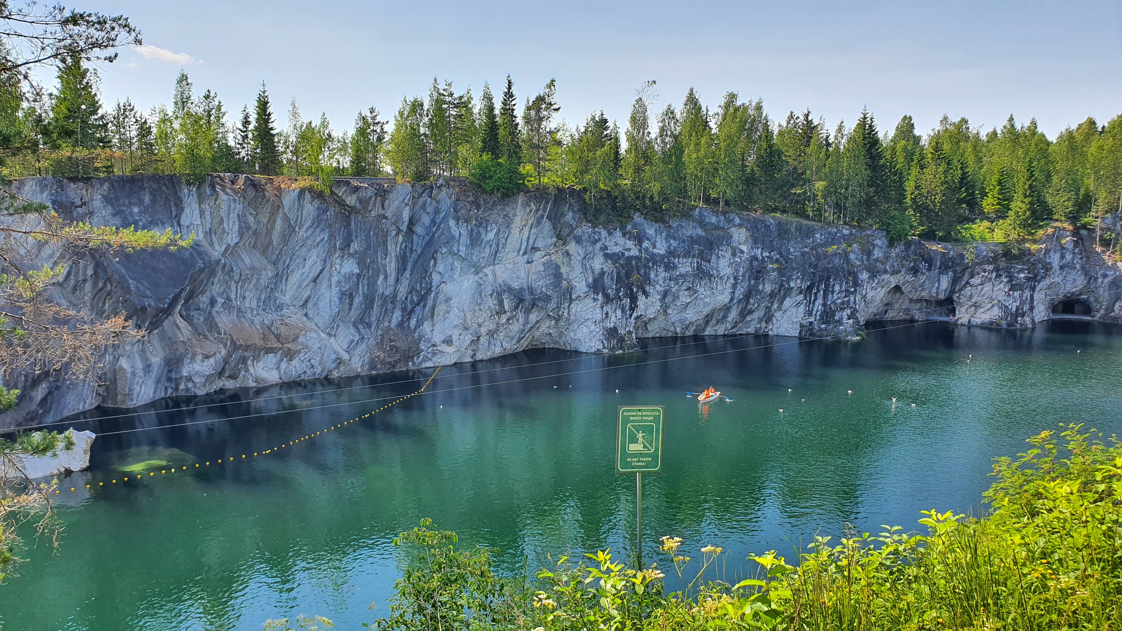 Рускеала — мраморное сердце Карелии (рускеала — мраморное сердце карелии (пр.просвещения))