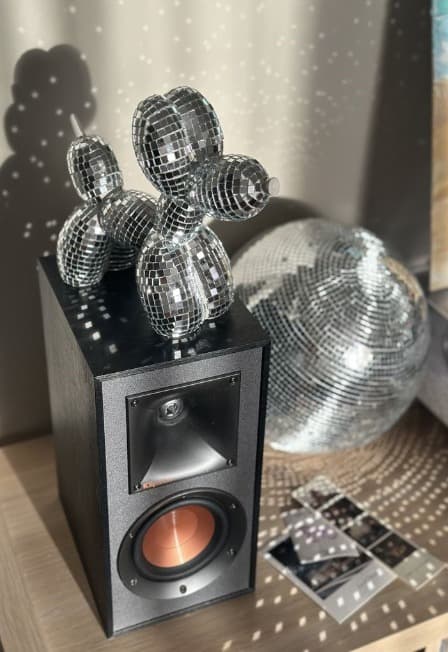 Зеркальный Balloon dog в стиле диско. Мастер-класс