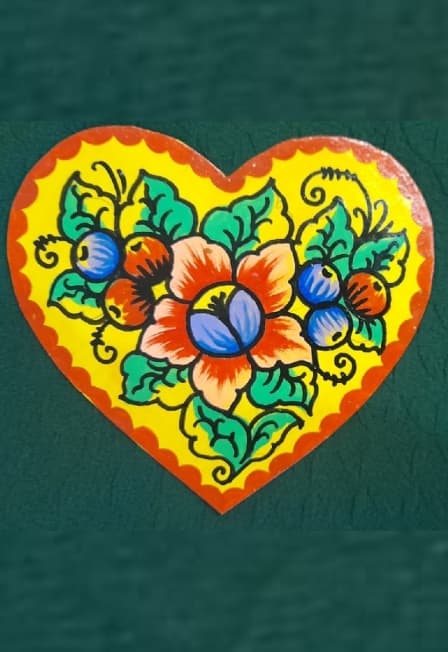 Цветы (Полохов-Майдан). Мастер-класс по промысловой росписи